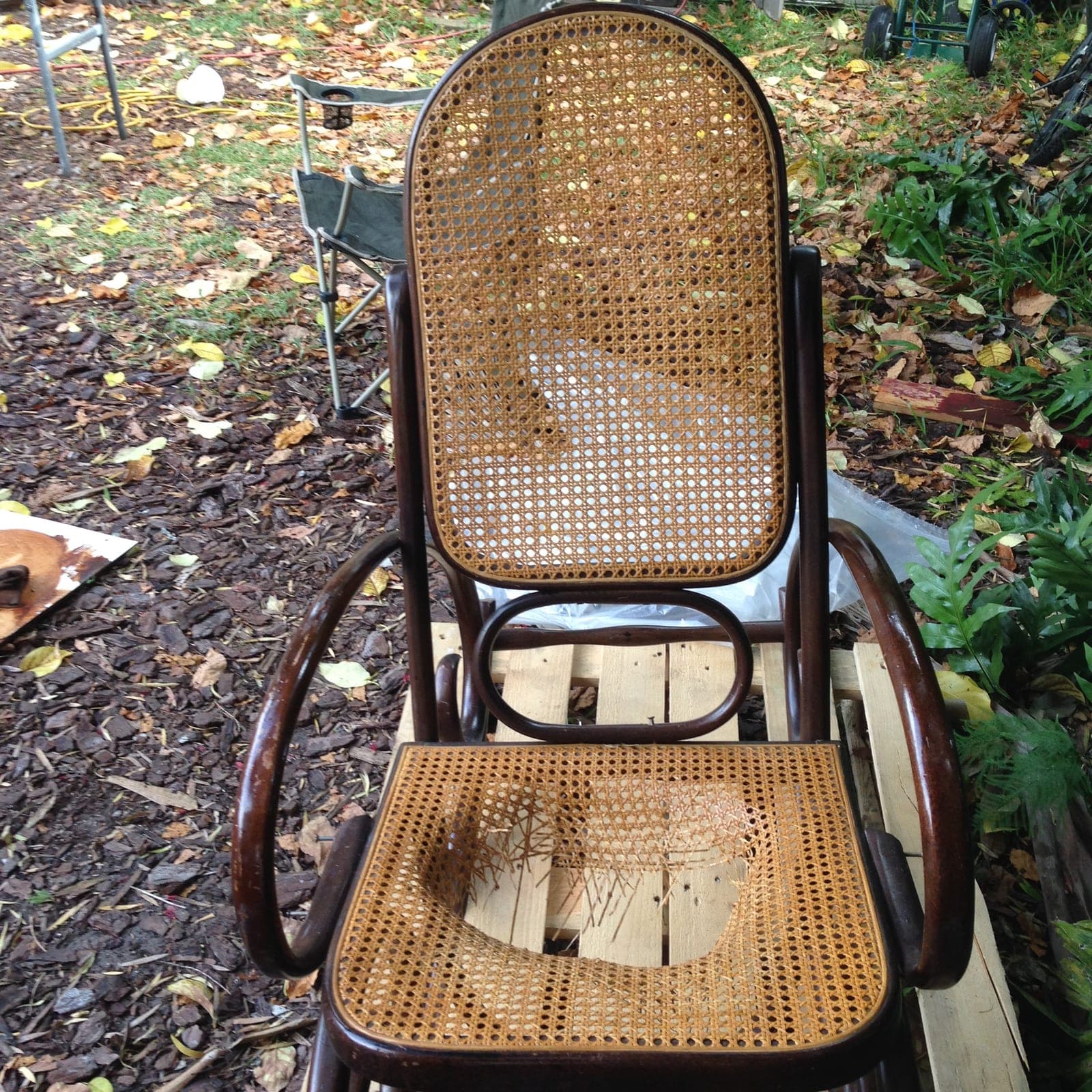 Rocker — Re-caning