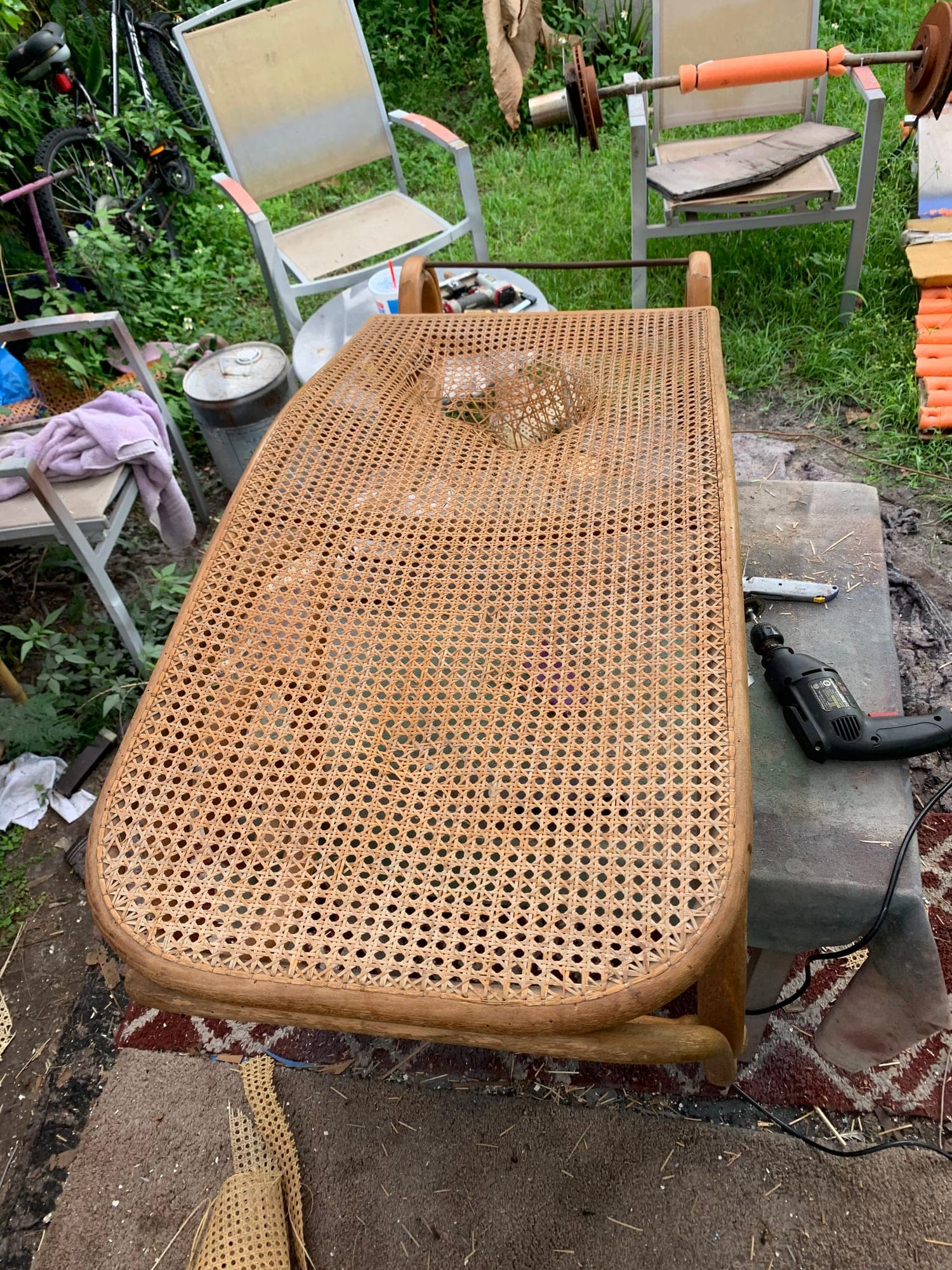 Cane Daybed